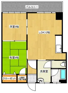 セカンドステージ【2階】の間取り