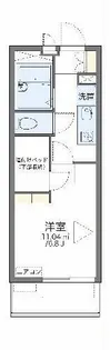 レオパレスいもじまち【1階】の間取り
