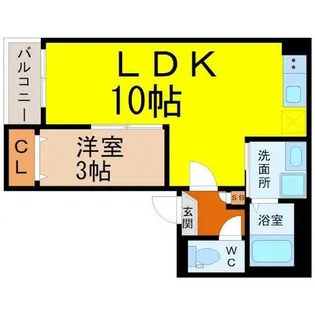 Jack takiharu I【1階】の間取り