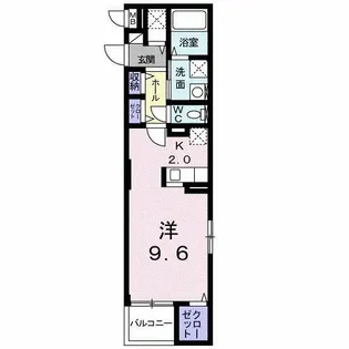 セラヴィ【5階】の間取り