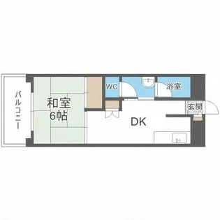 一倉ビル【5階】の間取り