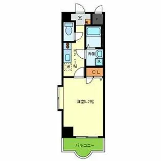 ルミエール八尾Ⅱ【7階】の間取り