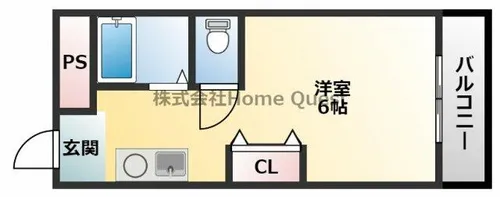 ベルハイム小阪【3階】の間取り