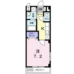 ミル・メゾンT2【1階】の間取り