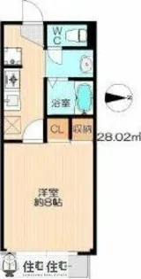 プランドール【1階】の間取り