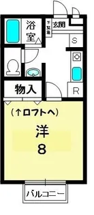 グランディール守山【201号室】の間取り