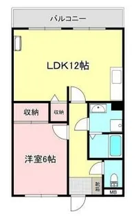 グランドゥール春日【2階】の間取り