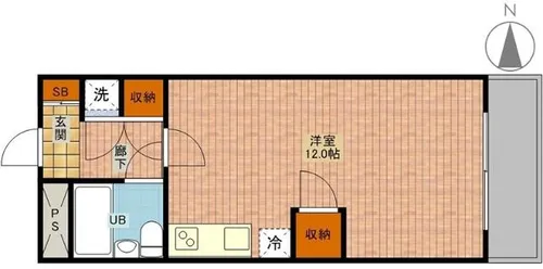 富士ビル【5階】の間取り