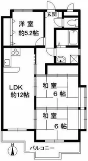 グリーンハイム平井【2階】の間取り