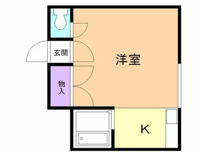 コーポドリーム2【202号室】の間取り