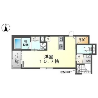 オーレ瑞穂【1階】の間取り