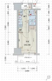 プレサンス新栄リミックス【3階】の間取り