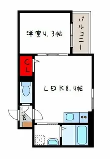 LUANA【2階】の間取り