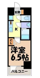 プレサンス新栄ユリシス【5階】の間取り