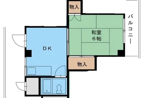 モリハイツ【2階】の間取り