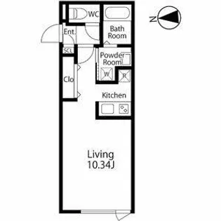 Branche城西【2階】の間取り