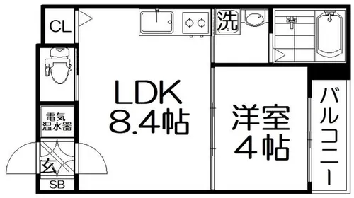 F asecia Mizar【2階】の間取り