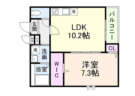 大阪府門真市常盤町【アパート】の間取り