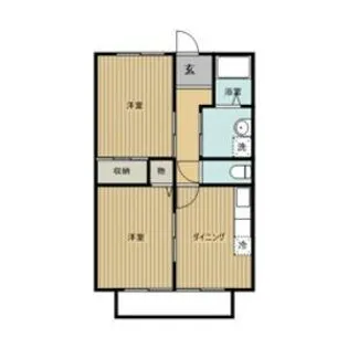 パビヨン鳴海【2階】の間取り