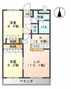 SAKURA.C【2階】の間取り
