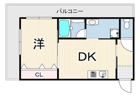 ミスタープレジデント【3階】の間取り
