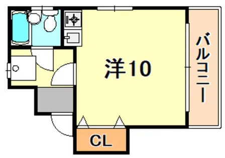 アビリティ岡本南【3階】の間取り