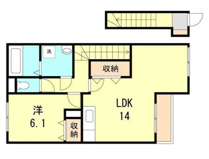 アメニティハウス【2階】の間取り