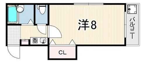 プチエミナール1【1階】の間取り