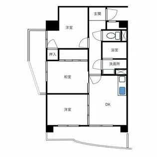 メゾン野菊【3階】の間取り