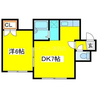 ニューレジデンスⅡ【103号室】の間取り