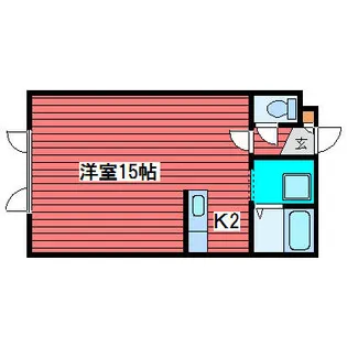 ハイツKS【3階】の間取り
