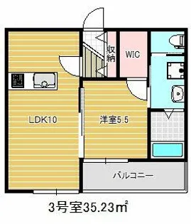 グランパシフィック長橋スクエア【2階】の間取り