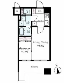グランフォーレ箱崎ステーションプラザ【11階】の間取り