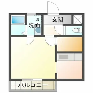 フォレストメゾン須磨寺【2階】の間取り