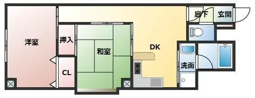 MAISON KOUMU【2階】の間取り