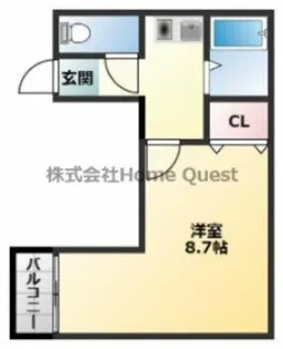 サンライフ近江堂【1階】の間取り