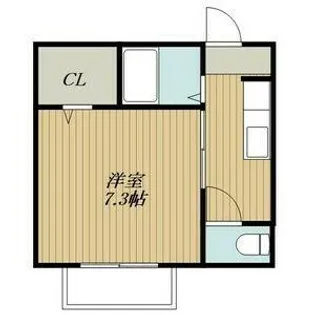 メゾン ド ジュネス【1階】の間取り