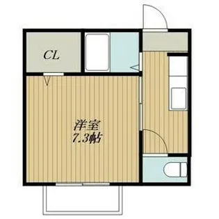 メゾン ド ジュネス【1階】の間取り