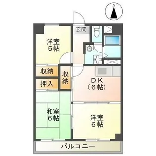 ヴェルデ平針南【4階】の間取り