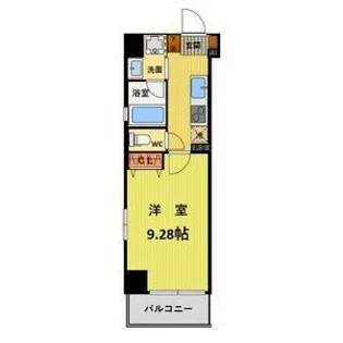 プランベイム滝子通【4階】の間取り