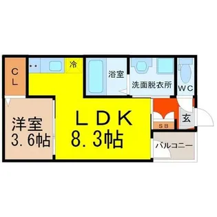 グレイス鶴舞【3階】の間取り