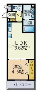 デーメーテール【3階】の間取り