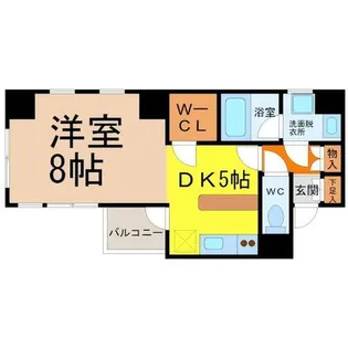 セレス大須【2階】の間取り