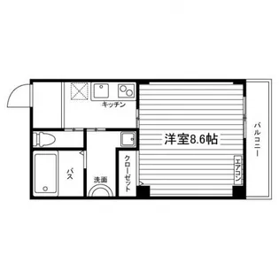 MESAVERDE 藤ノ森【2階】の間取り