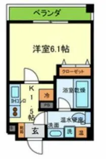 Ritz小阪【5階】の間取り