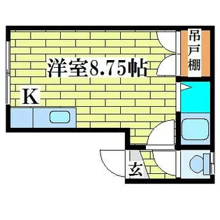 ハイツアミー【102号室】の間取り