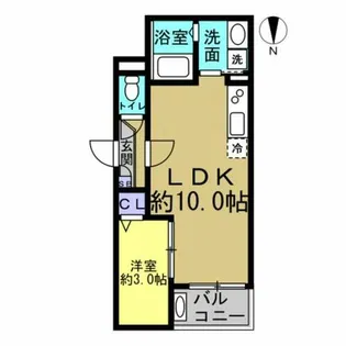 Jack yamatoⅡ【3階】の間取り