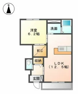 Masuemon Ⅱ番館【1階】の間取り