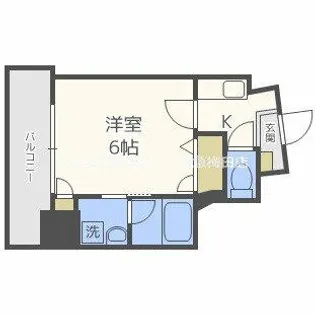 Luce Shinfukushima【7階】の間取り