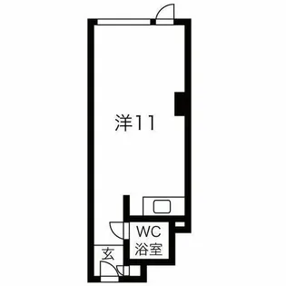 チサン第8新大阪【4階】の間取り
